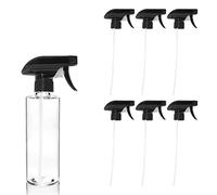 Pwshymi Ugello di Ricambio per Bottiglia Spray da 6 Pezzi, Parte Superiore Riutilizzabile per Getto di Nebbia da 28 Mm, Guarnizione a Prova di Perdite per la Pulizia di Casa e Ufficio,