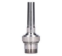 Pwshymi Ugello per Fontana G1 Filettatura Maschio 32mm Testa Irrigatore a Getto Multidirezionale Acciaio Inossidabile Durevole per la Decorazione del Parco Divertimenti dello Stagno del Giardino