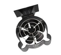 Pwshymi Ventilatore per Stufa a Legna Efficiente a 6 Pale per la Circolazione del Calore del Camino Miglioramento del Comfort per il Padiglione del Camino Uso Alluminio 1pz