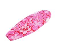 Pwshymi Zattera Gonfiabile Leggera per Tavola da Surf con Fiore Rosa per Feste Estive in Mare, Galleggiante per Piscina in PVC, 43,3 X 15,7 Pollici