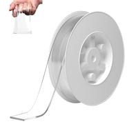 Pwzoax Nano Tape - Extra Large Double Sided Tape, 0.08" Thickened Nano Double SidedTape, Multipurpose MountingTape for Home, Office & Crafts (3 m/9.84 ft)