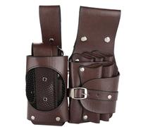 PXAMORTEL Borsa da parrucchiere Borsa da barbiere Borsa da parrucchiere Borsa da forbici Borsa da pettine Custodia Marsupio Marsupio Portaoggetti Borsa da taglio Accessorio Marsupio in pelle Organizer