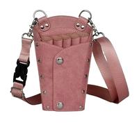 PXAMORTEL Borsa da parrucchiere, forbici for capelli, fondina con tracolla for parrucchieri, barbiere, forbici in pelle PU, custodia for attrezzi da parrucchiere, borsa da barbiere(Color 8)