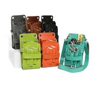 PXAMORTEL Borsa for parrucchiere Borsa for forbici for capelli in pelle PU Borsa for forbici for animali domestici Borsa for riporre gli attrezzi Borsa a marsupio Borsa for forbici da parrucchiere Bor