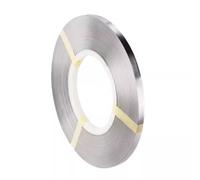 PXAMORTEL Cavo riscaldante piatto in nichelcromo, argento, spessore 0,15-0,5 mm, larghezza 4, lunghezza 2 m(0.2 * 4mm*2meter)