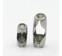 PXAMORTEL Chiusure per Catene a Palline, Chiusure a Catena a Sfere in Acciaio Inossidabile da 1,5-12 mm, Colore Acciaio, 20-50 Pezzi for la creazione di Gioielli Fai da Te(10mm 20pcs)