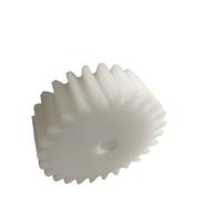 PXAMORTEL Ingranaggi in plastica per Motori, 2 Pezzi 1M 11T Pignone in plastica a Denti Dritti 13 mm di Diametro 8 mm di Spessore 4-5 mm di Foro for sterzo(4MM BORE)