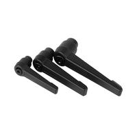 PXAMORTEL Maniglie regolabili con filettatura, 1 pz leva di serraggio macchina M5 M6 M8 M10 viti maniglia bullone maniglia regolabile bloccaggio manopola filettatura maschio esterna(M4)