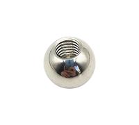 PXAMORTEL Manopole con dado a sfere filettato Confezione di dimensioni assortite con filettatura metrica, sfere in acciaio inossidabile, mezzo foro M2-M5, diametro esterno 5-15 mm(11mm x M3 (2pcs))