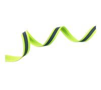 PXAMORTEL nastro riflettente per abbigliamento, Nastro in tessuto riflettente da 50 iarde, larghezza 1 cm, multicolore, for lavori di cucito fai da te(Green)