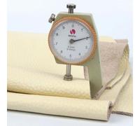 PXAMORTEL Pelle Vera Tessuto, Primo Strato di Pelle di Vacchetta, 2 mm di Spessore, Bianco Latte, Diverse Misure for lavori Fai da Te(20x30cm)