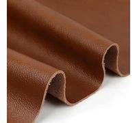 PXAMORTEL Pelle Vera Tessuto, Primo Strato di Pelle di Vacchetta Marrone Chiaro, Diverse Misure for tappezzeria e Artigianato(30x60cm)