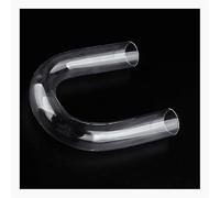 PXAMORTEL Raccordi per Tubi Trasparenti in Acrilico a Gomito 1 pz Tubo Acrilico Trasparente Acquario Serbatoio di Pesce connettore a Forma di U Tubo di Alimentazione dell'Acqua(Outer Dia 32mm)