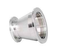 PXAMORTEL Riduttore per raccordi Sanitari Dimensioni Multiple sanitarie 19-102mm della Saldatura SS304 del connettore del Tubo del Riduttore della ghiera del Tri Morsetto Sanitario