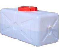 PXAMORTEL Serbatoio Quadrato per Acqua Potabile, Contenitori for Lo stoccaggio dell'Acqua in plastica HDPE Senza BPA, capacità Multiple, 25-200 Litri, for Campeggio, Viaggi, all'aperto(25l)