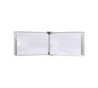 PXAMORTEL Organizzatore di Documenti da Parete, Portadocumenti a Parete, Cartella da Muro con Display per File A3, 10 Tasche (Bianco)