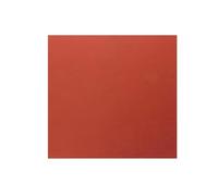 PXAMORTEL Tappetino in Silicone per pressa a Caldo Cuscinetto in Silicone for pressatura in Morbida Spugna Rossa Resistente alle Alte Temperature(300x300x3mm)