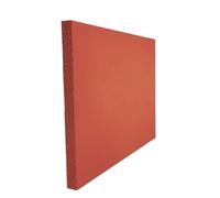 PXAMORTEL Tappetino in Silicone per pressa a Caldo Foglio Rosso in Gomma siliconica for Macchina sigillatrice for riscaldatore(200x250x8mm)