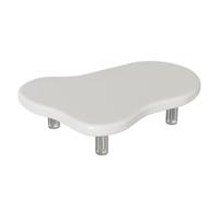 PXAMORTEL Tavolino in acrilico, tavolino da caffè, Tavolino da caffè Cloud in legno con 3 gambe in acrilico, diverse misure(100cm/39in)