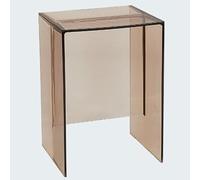 PXAMORTEL Tavolino in acrilico, tavolino da caffè, Tavolino laterale in acrilico multicolore(Brown)