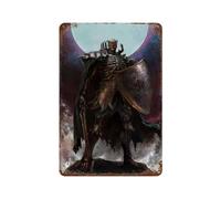 PXFJHGLKN Legend of Sword And Wind Poster con personaggi anime, decorazione da parete, poster in metallo moderno, decorazione da bar, 30 x 20 cm