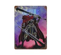 PXFJHGLKN Overlord Anime Feifei PosterWall Decor Art Metal Tin Poster Modern Bar Decorations40x30cm