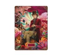 PXFJHGLKN Wonka TV Show Poster2Wall Decor Art Metal Tin Poster Modern Bar Decorations40x30cm