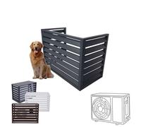 Pxkmouy L110*W60*H80 Copri Condizionatori Esterno Multifunzionale, Cover Clima Blade - Senza Couv Protegge da Sole, Vento, Riduce Rumore, per Balcone Copertura condizionatore Esterno