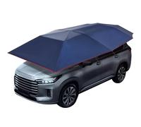 PxkVrin Ombrello per Auto Completamente, Automatico con Telecomando, Copri Auto per Esterno Portatile, Uso Esterno, Tenda da Sole per Tetto Auto per la Maggior Parte. 5.1 * 2.4m-Blue