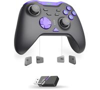 PXN P5 8K Controller Wireless da Gioco - 2.4G, Chip 8K, 2000Hz, Joystick Capacitivi, Trigger Hall, Funzione Turbo e Macro - Controller Per PC/Switch/Steam Deck/Android/iOS