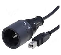 PXP6040/A/5M00 Cavo USB 2.0 USB A-Spina,USB B-Spina 4m IP66,IP68,IP69K BULG