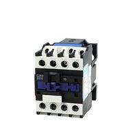 PXQCHAVLN CJX2-2510 AC contattore Motore contattore relè 3 Fasi 25a 3 Poli 1no 24vac 36v 380v 220v Tensione Bobina Motore-contatti magnetici 35mm impianto Elettrico Industriale(110vac)