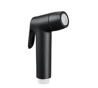 PXQCHAVLN Spruzzatore portatile per bidet nero, per bagno, spruzzatore per pannolini, rubinetto doccia, bidet, soffione doccia, spruzzatore in acciaio inox nero, per la pulizia del WC, nero B (nero A)
