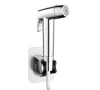 PXQCHAVLN Spruzzatore portatile per bidet per WC regolabile controllo della pressione dell'acqua bidet supporto testa spruzzatore bidet adattatore doccia per WC bidet staffa telescopica tubo 2 m
