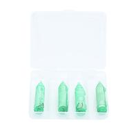 PxQuerantic 4 Pezzi di Esche Luminose a LED per la Pesca, Lampada per Esche subacquee, Luce per Esche Impermeabile con Brillante Bagliore Verde, Include Scatola di conservazione per la Pesca i