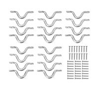 PxQuerantic 5 set di fibbie per maniglie da traino per barche, accessori in acciaio inossidabile 304 per kayak e canoe con superfici lucide e lisce per un trasporto facile e una presa s