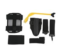 PxQuerantic 5Pcs Golf Swing Trainer Set, Arm Band Trainer with Wrist Fixed Band And Leg Rod Corrector, PVC Neoprene Posture Correction Kit for Swing Angle And Elbow Alignment with Crooked Elbo