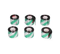 PxQuerantic 6 Pezzi di Nastro Riflettente Repellente per Uccelli, Nastro Repellente per Uccelli per Giardino e frutteto, Pellicola in Poliestere Iridescente Color Argento, Rosso e Verde