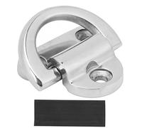 PxQuerantic Anello a Occhio Pieghevole Marino, Hardware per Ponte in Acciaio Inossidabile 316 Resistente, ancorella a D Pieghevole Resistente alla corrosione per Barche, Yacht e Navi con finit