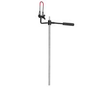 PxQuerantic Asta di prolunga per trivella da Ghiaccio, Manico in Acciaio Legato da 70 cm per trivelle da Ghiaccio per perforazioni Profonde, Compatibile con la Maggior Parte delle trivelle da