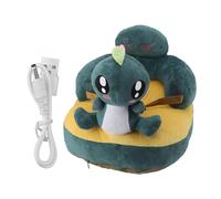 PxQuerantic Baby Support Sofa, Adjustable Angle Infant Sit Up Chair, Plush Lounger with Non Slip Base, Stable Electric Floor Seat for Household, Lightweight Portable Baby Sitting Chair (Verde)