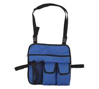PxQuerantic Borsa Organizer per Bracciolo Sedia da Spiaggia, Borsa Appendibile con Multi Tasche in Tessuto Oxford 600D Resistente, per Camping, Pesca, Vacanze al Mare, Sedie a Rotelle e Sedie (Blu)