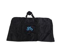 PxQuerantic Borsa pieghevole per bici, borsa da viaggio per bici realizzata in tessuto Oxford 600D, custodia resistente per il trasporto di mountain bike da 26 e 27,5 pollici con cinghia a tra