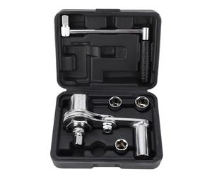 PxQuerantic Chiave dinamometrica a torsione da 1/2 pollice, estrattore per dadi di ruota con rapporto di trasmissione 1:16, include inserti da 17 mm, 19 mm e 21 mm per la manutenzione degli