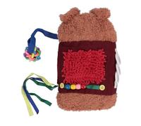 PxQuerantic Coperta sensoriale e guanto per cani, adatti ad adulti e anziani; coperta per attività tattili con elementi in peluche e legno di faggio; strumento manuale antistress per alleviare