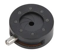 PxQuerantic Diaframma a Iride Manuale SK7.5, diaframma Ottico ad Apertura Regolabile per Fotocamera e, Range di Apertura da 0,5 a 7,5 mm con 8 lamelle, Struttura compatta in Ferro per