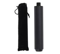 PxQuerantic Estensione per Stecca da Biliardo, Pool Cue Extender in Alluminio da 6 Pollici con Tappo Posteriore in Gomma, Accessorio Durevole per Migliorare Bilanciamento e Controllo nel Gioco