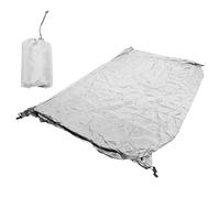 PxQuerantic Pong Table Cover Outdoor Waterproof Dustproof Silver Coated Polyester Cover for Courtyard Terrace Patio with Lock Design And Storage Bag (Grigio)