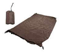 PxQuerantic Pong Table Cover Outdoor Waterproof Dustproof Silver Coated Polyester Cover for Courtyard Terrace Patio with Lock Design And Storage Bag (Marrone)