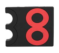 PxQuerantic Porta Stecca da Biliardo Portatile in PVC a 2 Fori, Supporto per Stecche da Biliardo per Stecche da Snooker, di Storage a Parete salvaspazio con Installazione Gratuita per